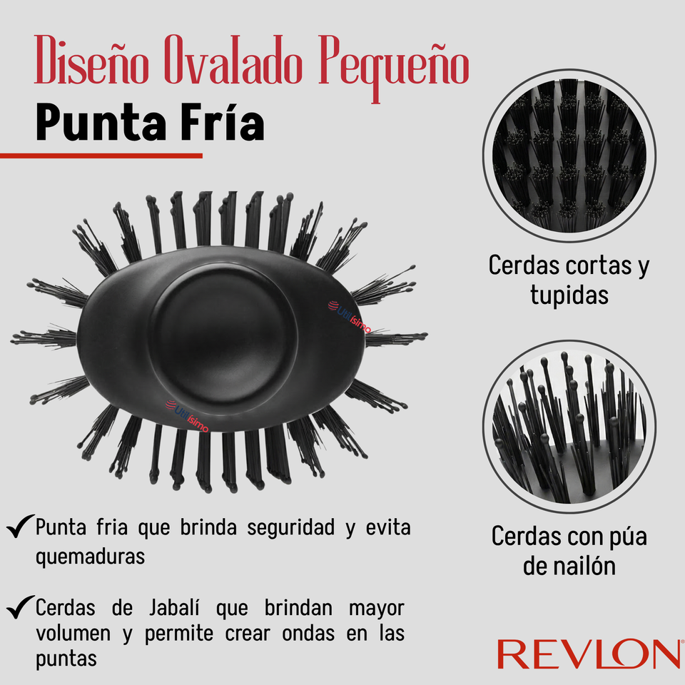 One Step Secador Alisador Voluminizador Revlon 1200W Plus +