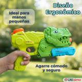 Pistola Lanza Agua Dinosaurio Color Verde Juguete 30cm Niño