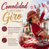 Sombrero Gorro Caporal Mujer Fiestas Patrias Rojo Con Cascabeles Baile Típico