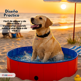 Piscina Bañera Portátil Plegable Para Perros 80x20cm