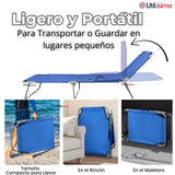 Silla Plegable de Playa Camping Picnic Colores Surtidos