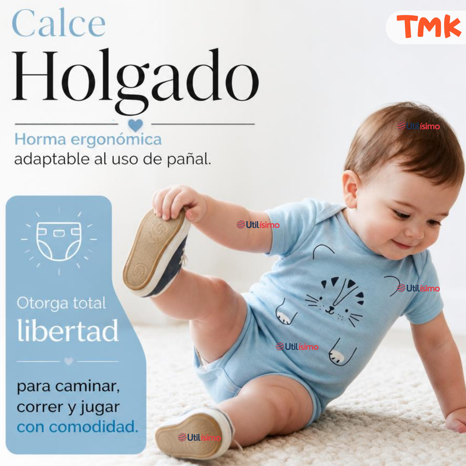 Pack 5 Bodys Manga Corta %100 Algodón Tedmimak Niño Blue Jungle