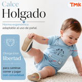 Pack 5 Bodys Manga Corta %100 Algodón Tedmimak Niño Blue Jungle