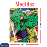 Pack 10 Cuadernos Universitarios Marvel Comics 100 Hojas Proarte Diseño Surtido