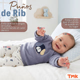 Conjunto Buzo Polerón 2 Piezas Bebé Niño Tedmimak Cute Dog