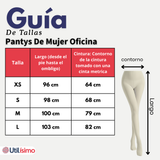 Pack 3 Pantys Semitransparentes Elasticadas Oficina Blanca