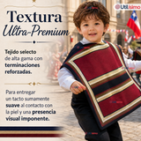 Pack 3 Mantas Poncho Huaso Niño Juvenil Baile Cueca Fiestas Patrias
