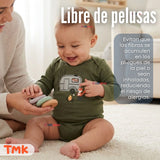 Pack 5 Bodys Manga Larga 100% Algodón Bebé Niño Tedmimak Sweet Nature