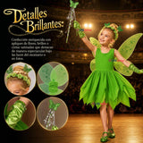 Disfraz Infantil Tinkerbell Campanita Niña Cuento De Hadas