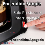 Cafetera Eléctrica 6 Tazas 600W de Potencia Con Filtro Reutilizable