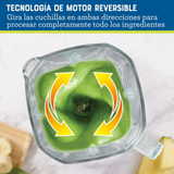 Licuadora Xpert Series™ roja con control de textura y un Blend N Go BLST3BRPG