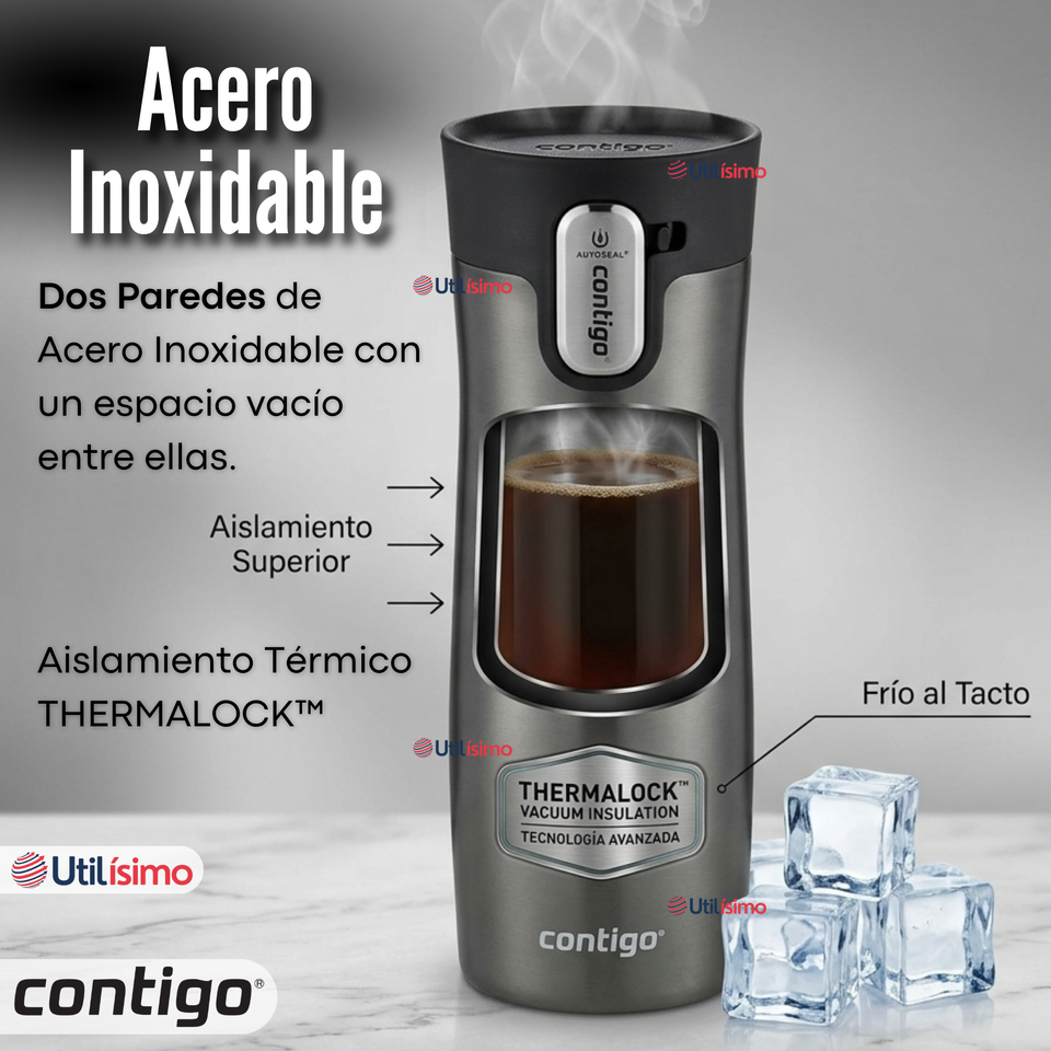 Vaso Térmico Contigo West Loop AUTOSEAL® de 591 ML
