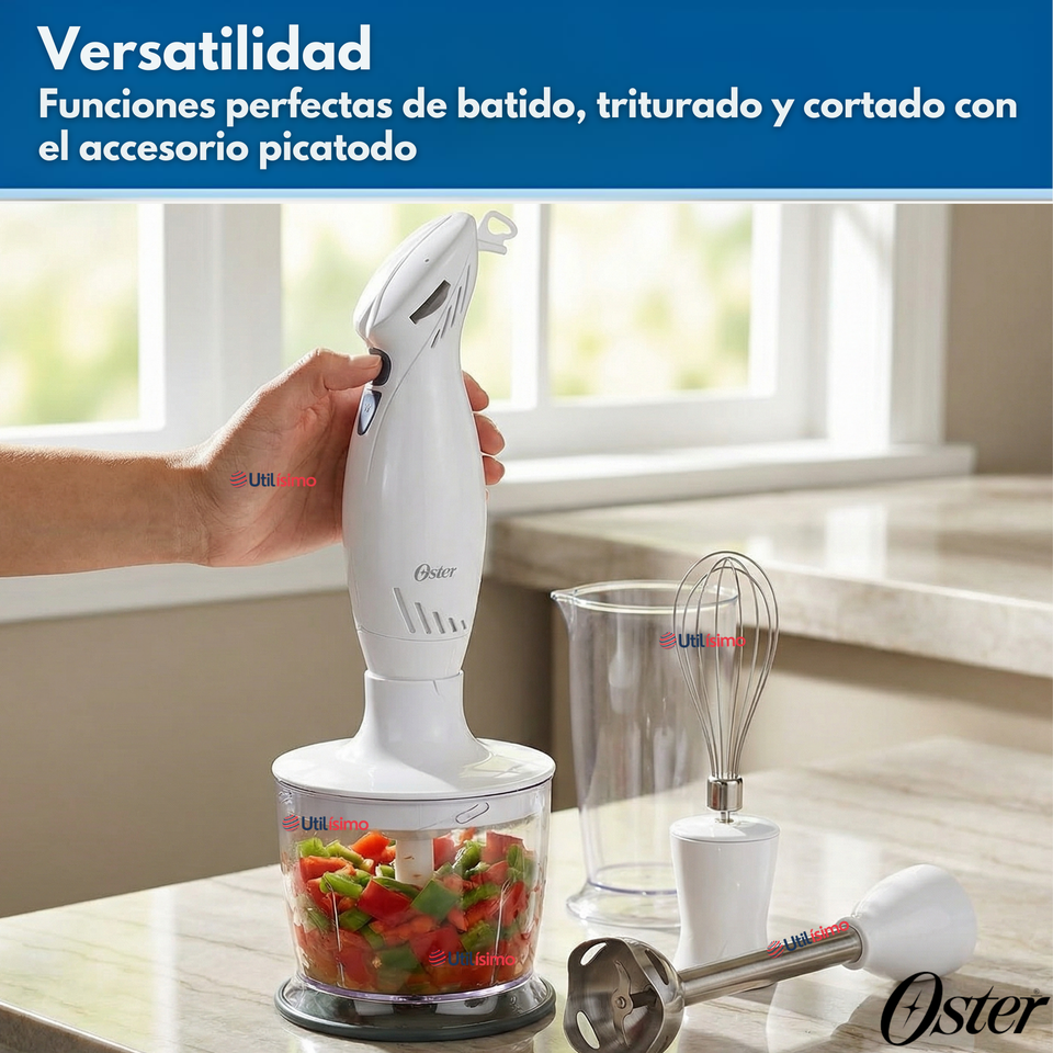 Batidora de inmersión Oster® con accesorios 2616