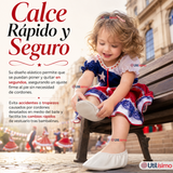 Zapatillas Chicle Blancas Niña Bailes Danza Fiestas Patrias Talla 24-29