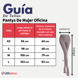 Pack 3 Pantys Semitransparentes Elasticadas Oficina Gris