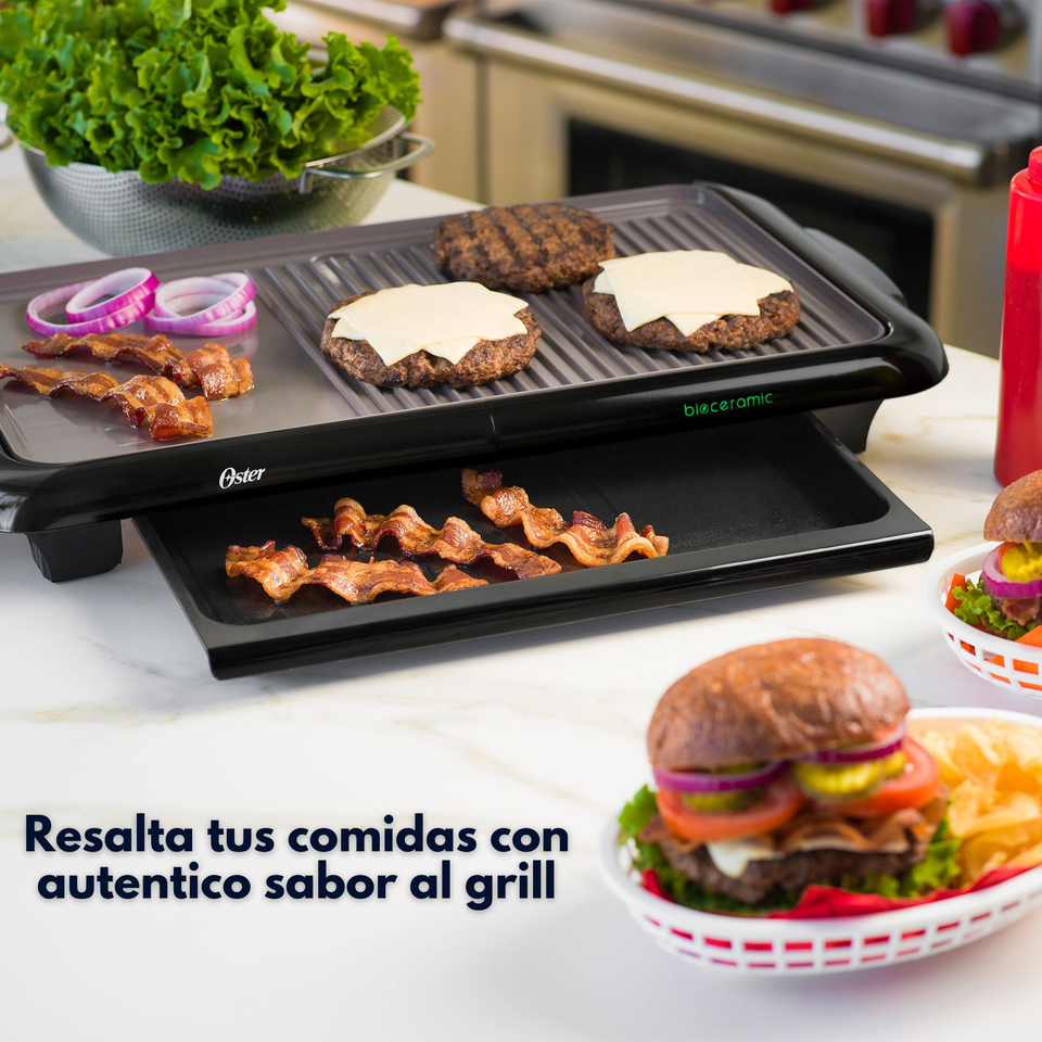 Parrilla eléctrica Oster® Bioceramic® CKSTGR5085