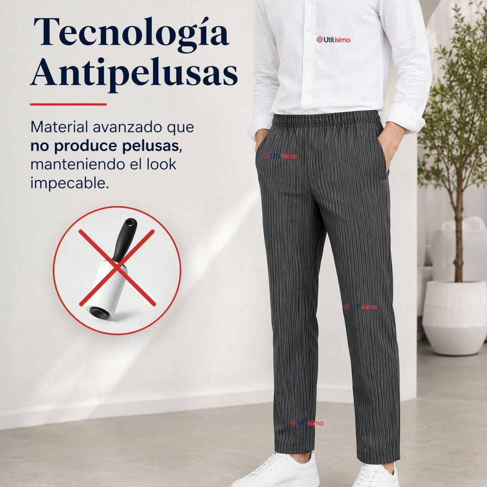 Pantalón Huaso Gris Diseño Líneas Juvenil Vestuario Típico Fiestas Patrias