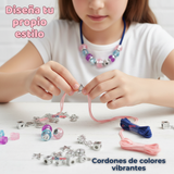 Kit De Mostacillas Juguete Para Armar Crear Pulseras Y Collares Niñas