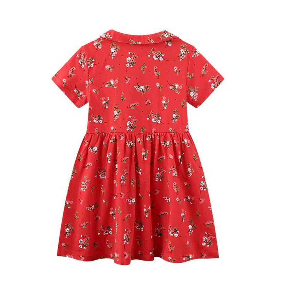 Vestido Manga Corta Niña Estampado Jump Kids Surtido