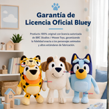 Pack 2 Peluches Bluey Diseños Surtidos Suaves Felpa Premium Peluche Niños