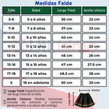 Traje Nortino Niña 3 piezas Negro Baile Típico Fiestas Patrias