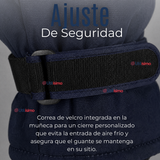 Guantes Esquí Azul Térmicos Impermeables TouchScreen Nieve Esquiar