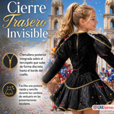 Traje Caporal Típico Tradicional Negro 2 Piezas Juvenil Fiestas Patrias