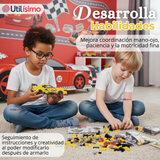 Auto Coche De Carreras Armable Maqueta Porsche Racing 360 Piezas Juguete Niño