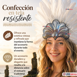 Corona Tocado Cintillo Pascuense Traje Niña Fiestas Patrias