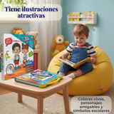 Libro Didáctico Interactivo Aprendizaje Bilingüe Juguete Para Niños