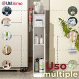 Mueble Estante Esquinero Organizador De Baño Blanco