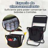 Silla Plegable Con Bolso Portátil Camping Pesca Playa Colores Surtidos