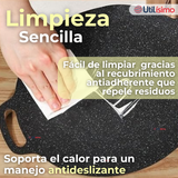 Sarten Antiadherente De Piedra Médica Redondo Plancha Bandeja Budare Parrilla
