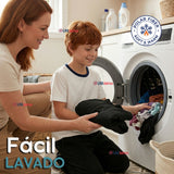 Buzo Solo Pantalón Negro Bebé Niño Forrado Polar