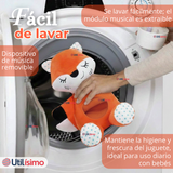 Peluche Zorro Espantacuco Con Luz Y Sonido Para Bebé Niño Niña