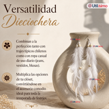 Pack 3 Aros Aritos Pascuenses Rapa Nui NIña Fiestas Patrias