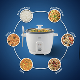 Arrocera Oster de 7 Tazas, con DiamondForce, CKSTRCB7DFWHT