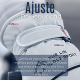 Guantes Para Moto Impermeables Gris Touchscreen Antideslizantes Térmicos