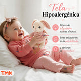 Conjunto 2 Piezas Polerón y Pantalón 100% Algodón Tedmimak Bebé Niña Beautiful pink