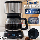 Cafetera programable Oster® 8 tazas en acero inoxidable BVSTDC10SS