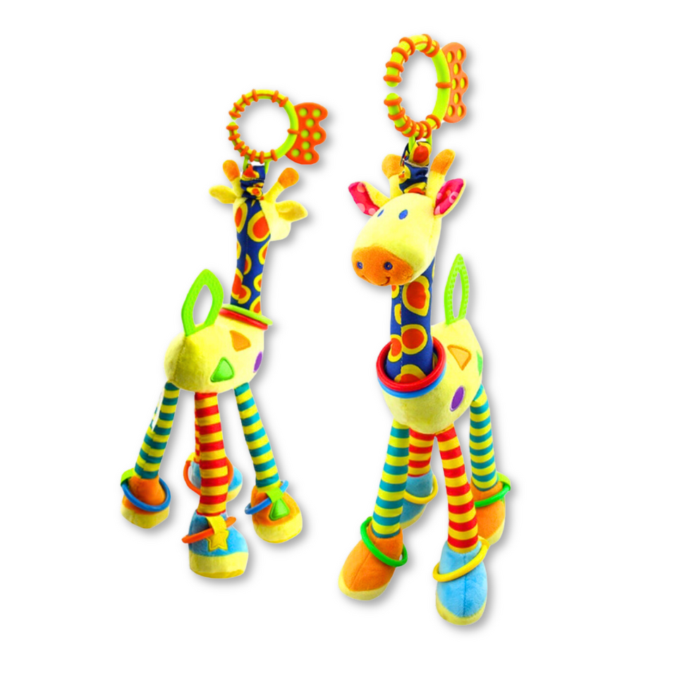 Peluche Sonajero De Bebé Mordedo Jirafa Peluche Sensorial Surtidos