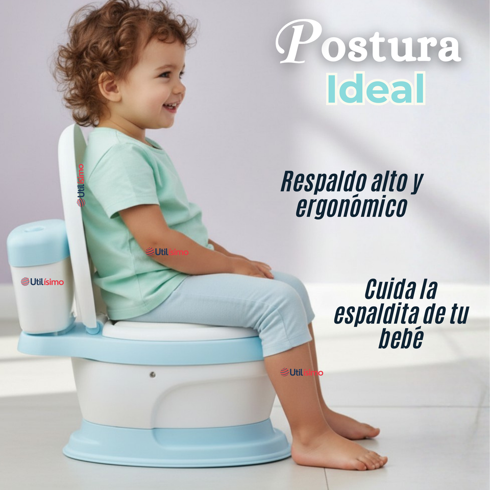 Pelela Inodoro Baño Entrenador Portátil Niño Surtido Asiento Acojinado