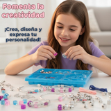 Kit De Mostacillas Juguete Para Armar Crear Pulseras Y Collares Niñas