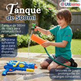Pistola De Agua 500ml 45cm Colores Surtidos Juguete Lanza Agua Niño Niña