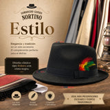 Sombrero Nortino Con Plumas Niño Traje Típico Fiestas Patrias