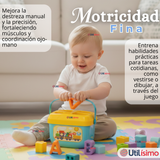 Cubo Bloques De Construcción 16 Figuras Educativo Didáctico Juguete Bebé Niño Niña