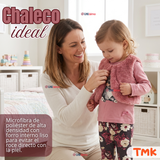Conjunto Buzo Polera Chaleco 3 Piezas Niña Tedmimak Pretty Friend