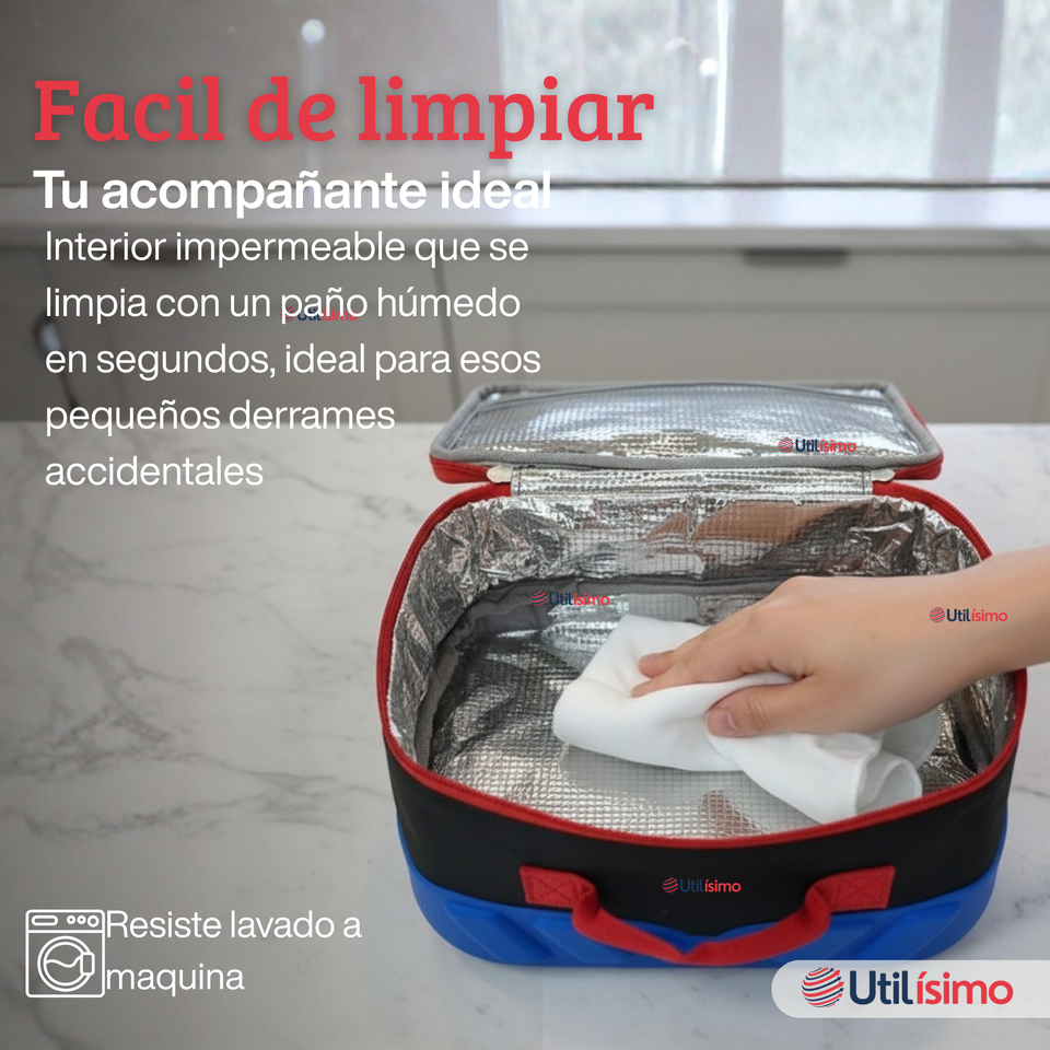 Mochila Escolar Con Ruedas Desmontables Diseño 3D + Estuche + Lonchera Niño Poliéster Dinosaur