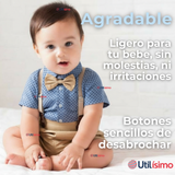 Conjunto de Vestir con Tirantes Camisa Pantalón Corto Algodón Niño