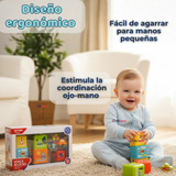 Juego Didáctico Bebé Encaje Apilable Torre Con Figuras Niña y Niño